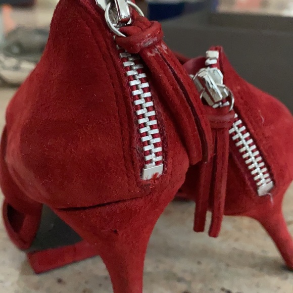 BCBGeneration Red Dress Heels - Picture 7 of 12